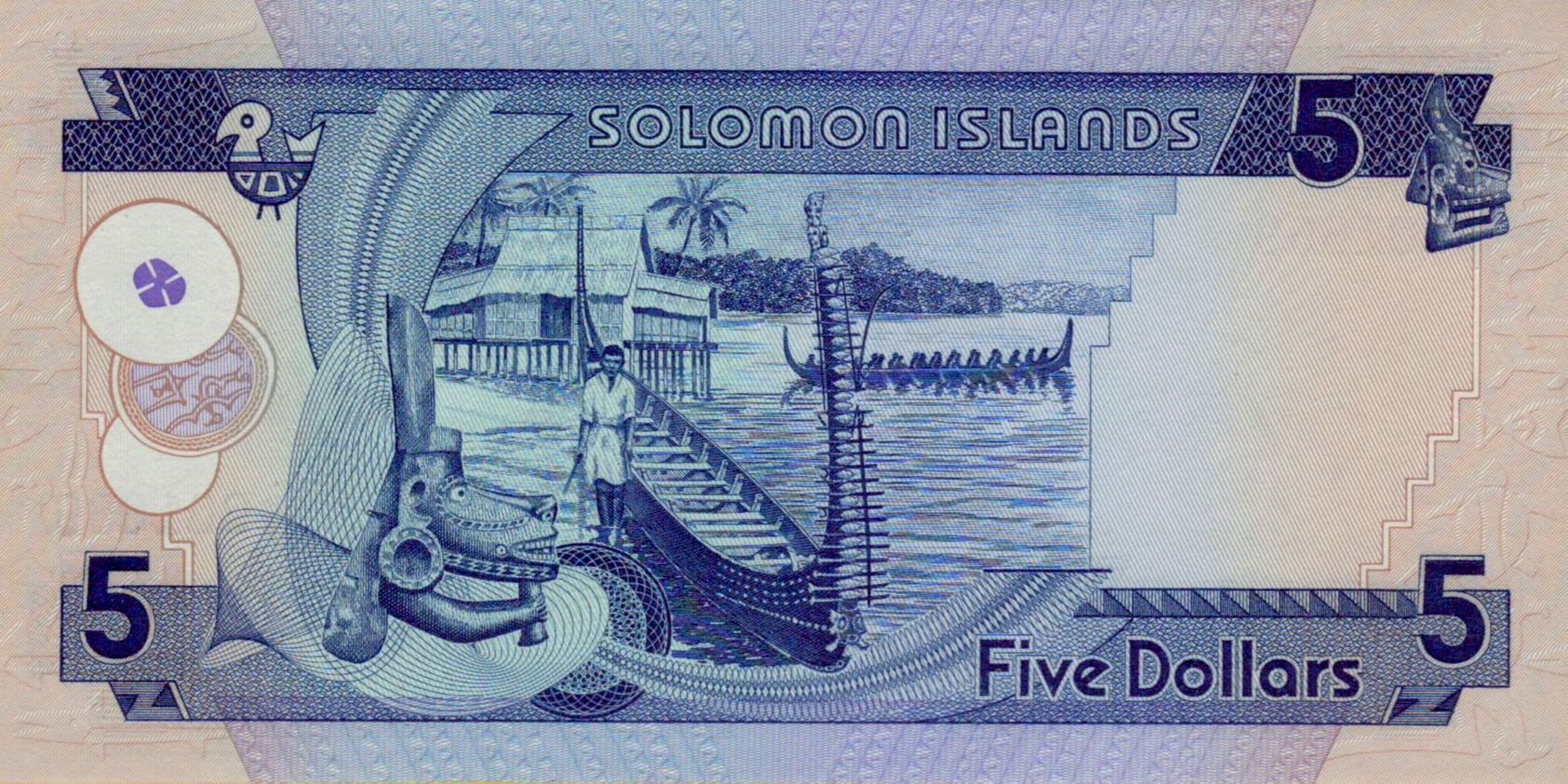 Solomon Islands 5 1986 UNC P-14